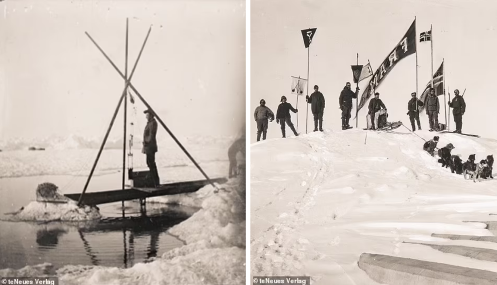 چند تصویر نادر از تلاش برای رسیدن به قطب شمال