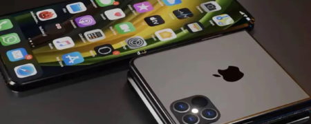 iPhone V؛ ساخت اولین گوشی آیفون تاشوی جهان توسط مهندسین چینی + ویدیو