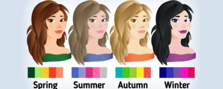 از کجا بفهمیم چه رنگ هایی به ما می آید؟