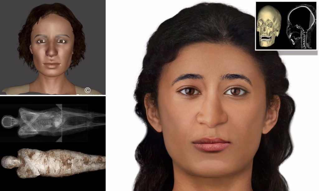 بازسازی چهره اولین مومیایی باردار جهان ۲,۰۰۰ سال پس از مرگش
