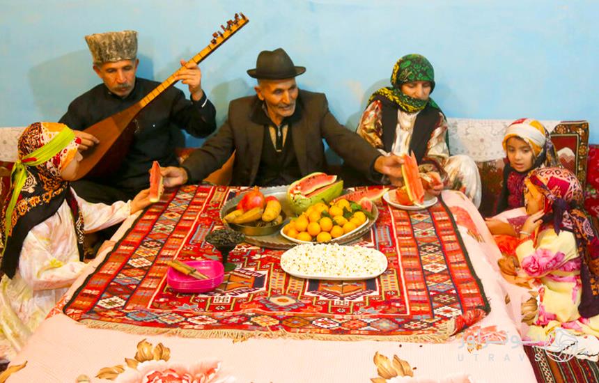 آداب و رسوم مردم ایران در شب یلدا