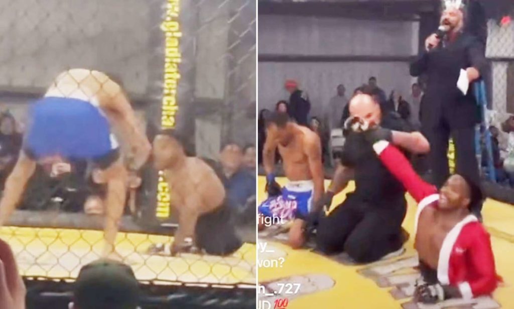 پیروزی باورنکردنی مبارز MMA بدون هر دو پا در برابر حریف سالم خود + ویدیو