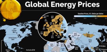 قیمت جهانی حامل های انرژی در کشورهای مختلف در سال ۲۰۲۲ + اینفوگرافیک