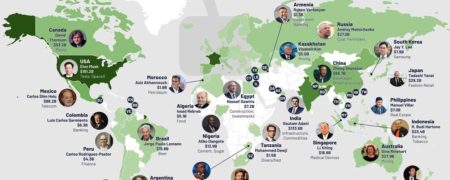 ثروتمندترین فرد در هر کشور چه کسی است؟ از ایالات متحده تا ونزوئلا و زیمبابوه + اینفوگرافیک