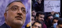 جنجالی شدن پاسخ های شهردار تهران به دانشجویان معترض دانشگاه شریف + ویدئو