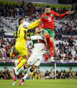 پرش 2.73 متری یوسف النصیری در صحنه گل به تیم ملی پرتغال