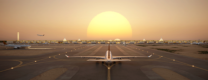 شهر فرودگاهی؛ عربستان در حال طراحی یکی از بزرگ ترین فرودگاه های جهان + ویدیو