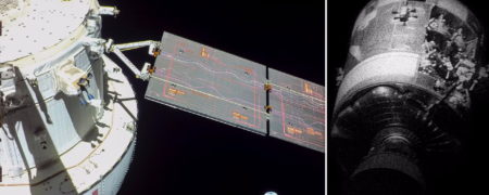 فضاپیمای آرتمیس ۱ ناسا رکورد مسافتی که آپولو ۱۳ در سال ۱۹۷۰ پیموده بود را شکست + ویدیو