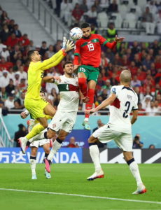 پرش 2.73 متری یوسف النصیری در صحنه گل به تیم ملی پرتغال
