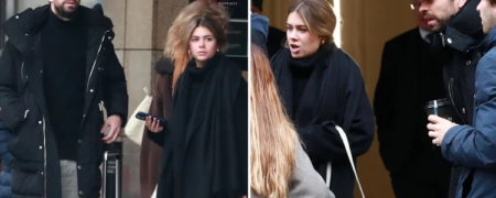 جرارد پیکه و نامزد جدیدش در حال لذت بردن از تعطیلات آخر هفته در شهر پراگ