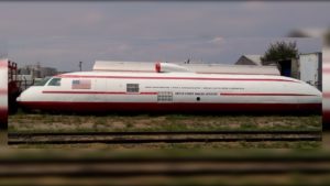 قطارهای هاورکرافتی دهه 1970 با موتور جت و راکت