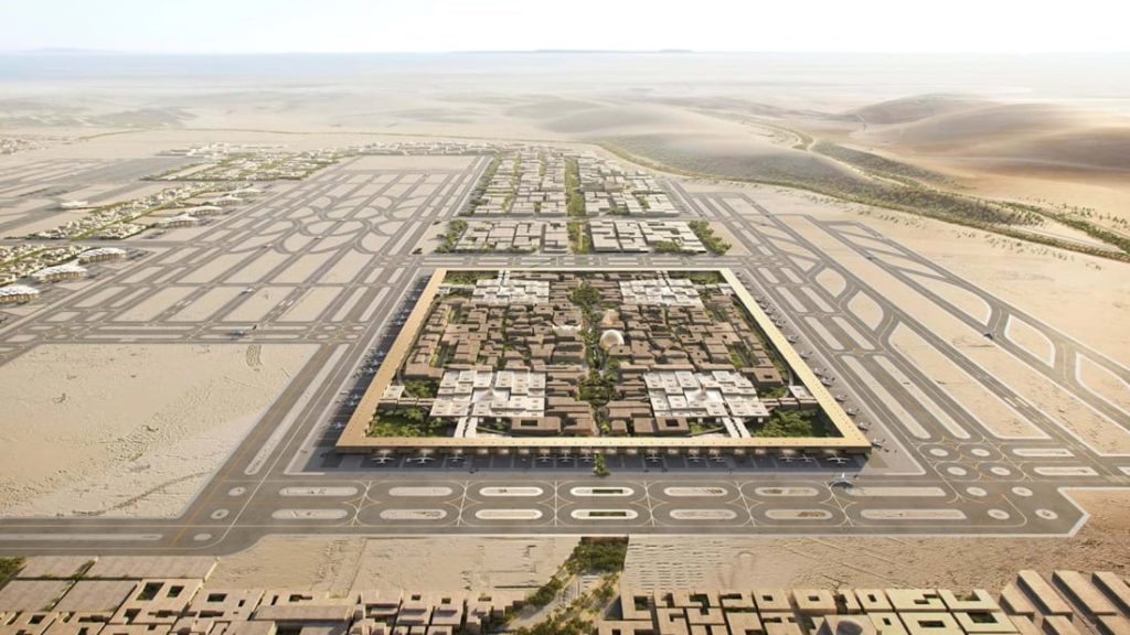 شهر فرودگاهی؛ عربستان در حال طراحی یکی از بزرگ ترین فرودگاه های جهان + ویدیو