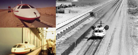 Hovertrain؛ قطارهای راکتی شبیه هاورکرافت برای رسیدن به سرعت ۵۰۰ کیلومتر بر ساعت