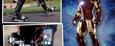مرد آهنی دنیای واقعی؛ اختراع چکمه های رباتیک برای کمک به راه رفتن + ویدیو