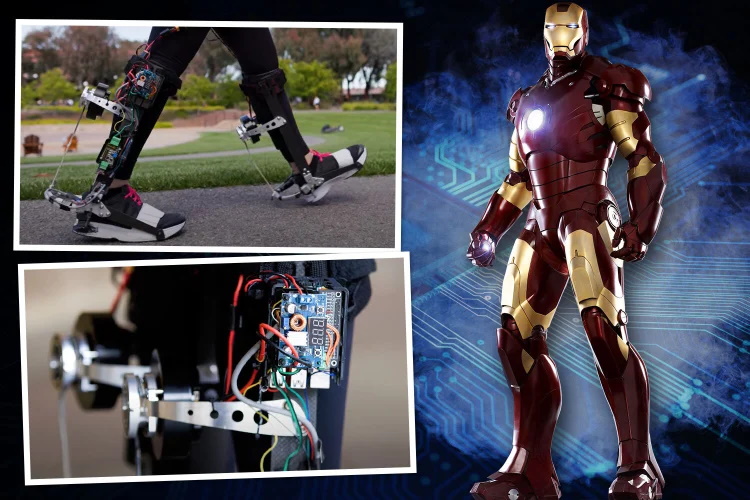 مرد آهنی دنیای واقعی؛ اختراع چکمه های رباتیک برای کمک به راه رفتن + ویدیو