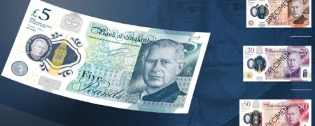 رونمایی از اولین تصاویر اسکانس های انگلیسی با عکس شاه چارلز سوم