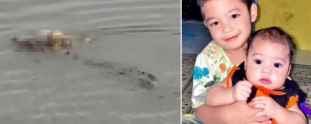 تمساحی که جسد پسر ۴ ساله غرق شده را بدون هیچ آسیبی تحویل داد + ویدیو