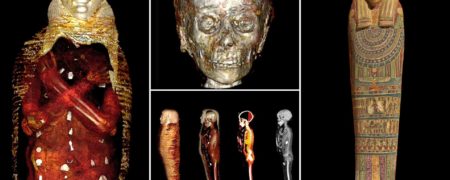 با مومیایی «پسر طلایی» آشنا شوید؛ نوجوانی ۲۳۰۰ ساله با بیش از ۴۹ طلسم