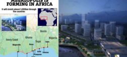 اولین ابرشهر ساحلی جهان که خط ساحلی 5 کشور آفریقایی را در بر می گیرد