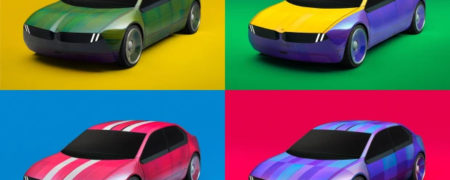 Dee؛ خودروی مفهومی جدید BMW با تکنولوژی تغییر رنگ دیجیتال بدنه + ویدیو