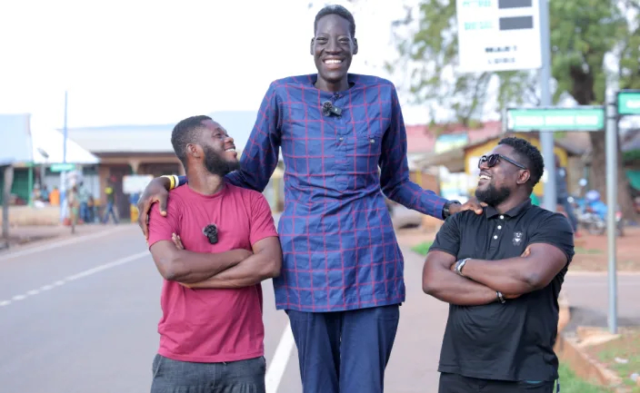 بلندقدترین مرد غنا 
