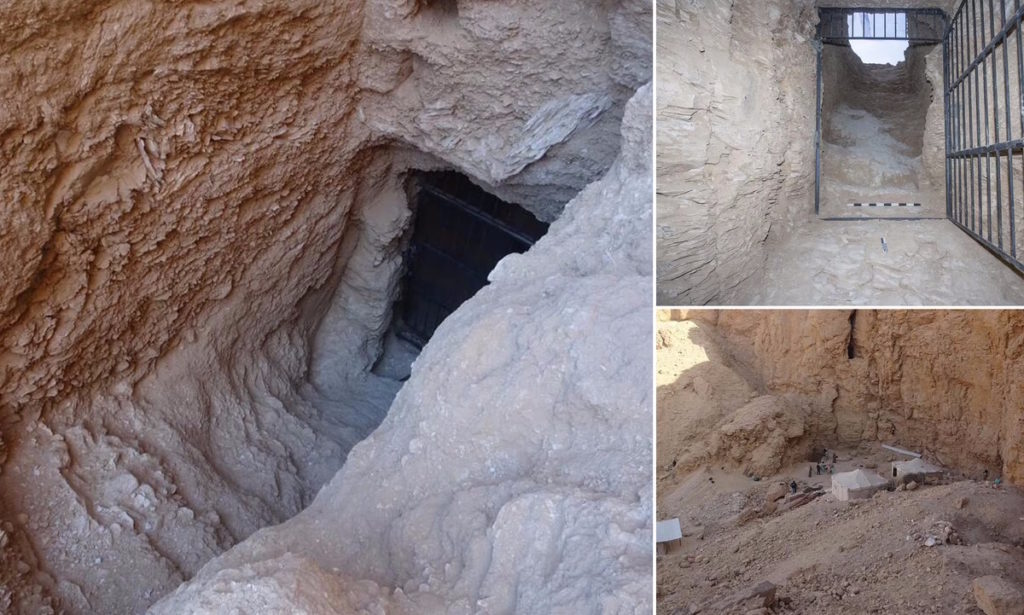 کشف مقبره ۳۵۰۰ ساله که ممکن است آرامگاه یکی از ملکه های سلسله هجدهم مصر باشد