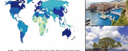۱۰ کشور با بیشترین و کمترین امید به زندگی؛ جایگاه مردم ایران کجاست + نقشه تعاملی