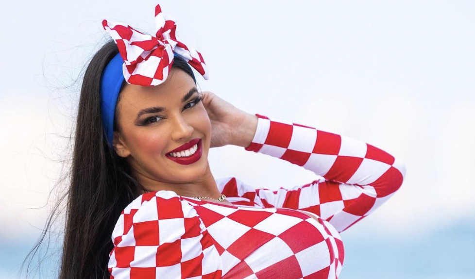 ادعای جنجالی جذاب ترین هوادار کرواسی در جام جهانی: بازیکنان برایم پیام خصوصی می‌فرستادند