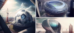طرح های خارق العاده معمار ایرانی از استادیوم های آینده با استفاده از هوش مصنوعی