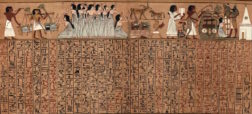 کشف اولین پاپیروس کامل «کتاب مردگان» مصر باستان به طول ۱۶ متر