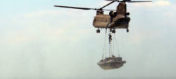 هلیکوپترها چقدر بار می توانند از زمین بلند کرده و حمل نمایند؟