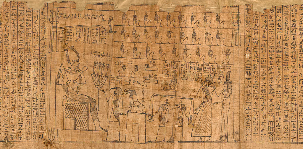 کشف پاپیروس ۱۶ متری «کتاب مردگان» مصر باستان در سقاره 
