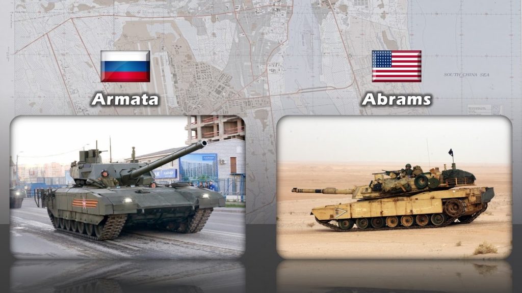 مقایسه تانک های M1A2 Abrams و T-14 Armata؛ تانک آمریکایی بهتر است یا روسی؟
