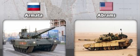 مقایسه تانک های M1A2 Abrams و T-14 Armata؛ تانک آمریکایی بهتر است یا روسی؟