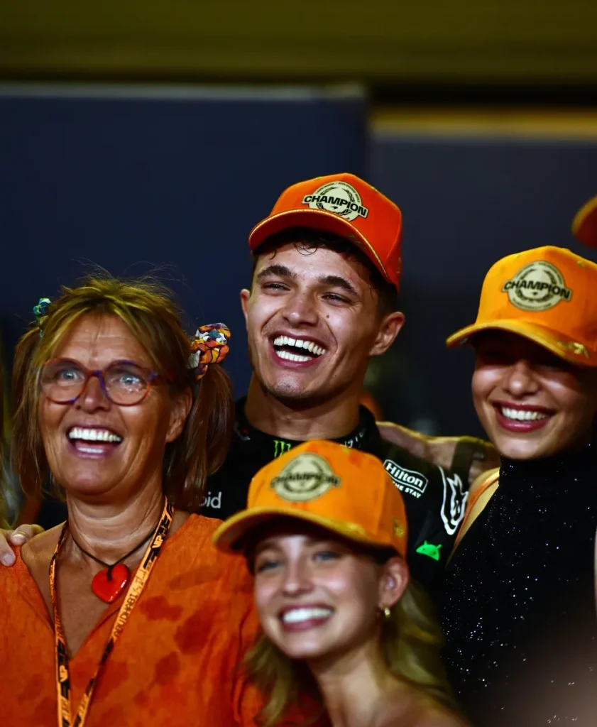 مارگاریدا کورسیرو و لندو نوریس