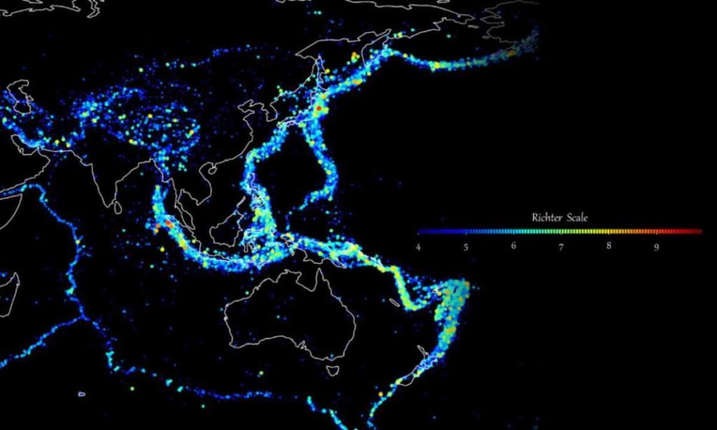 بزرگ ترین زلزله های جهان از سال ۱۹۵۶ تا ۲۰۲۲ در چه مناطقی اتفاق افتاده‌اند + نقشه