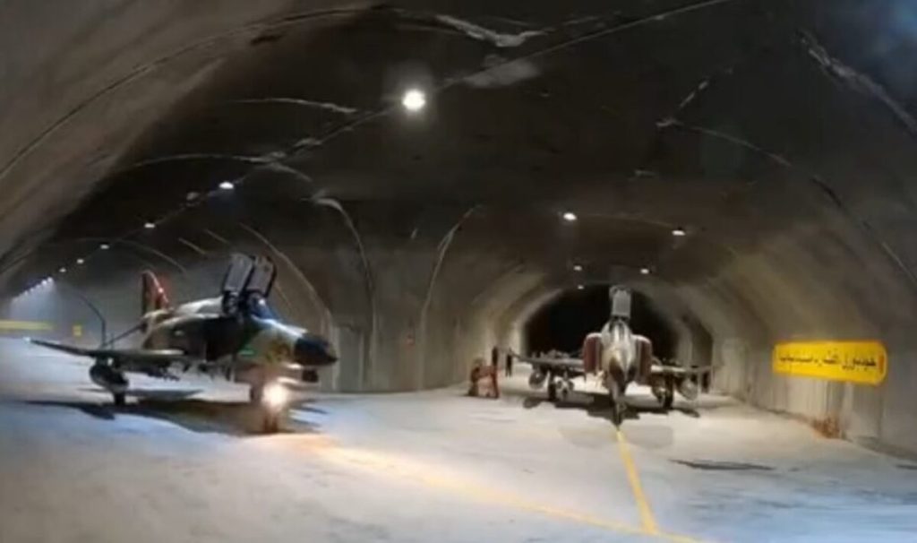 اولین ویدیو از پایگاه هوایی زیرزمینی عقاب 44 ارتش 