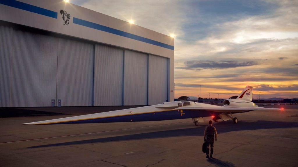 هواپیمای آینده نگرانه ناسا که شیشه جلو ندارد