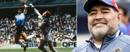 تلاش نافرجام داور تانزانیایی برای فروش توپی که گل «دست خدا» مارادونا با آن به ثمر رسید