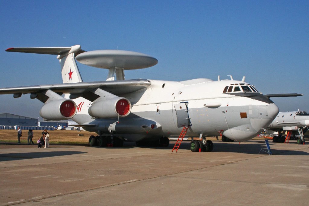 نابودی هواپیمای جاسوسی 274 میلیون پوندی روسیه در بلاروس
