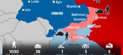 خونین ترین ۲۴ ساعت روسیه در اوکراین؛ ۱,۰۳۰ کشته، ۱۴ تانک، ۲۸ خودرو زرهی و…