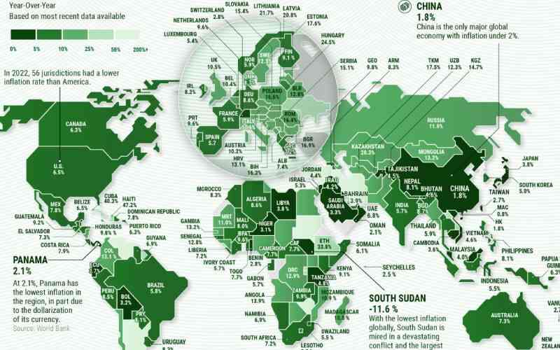 کدام کشورها پایین ترین نرخ تورم را در جهان دارند؟ [اینفوگرافیک]