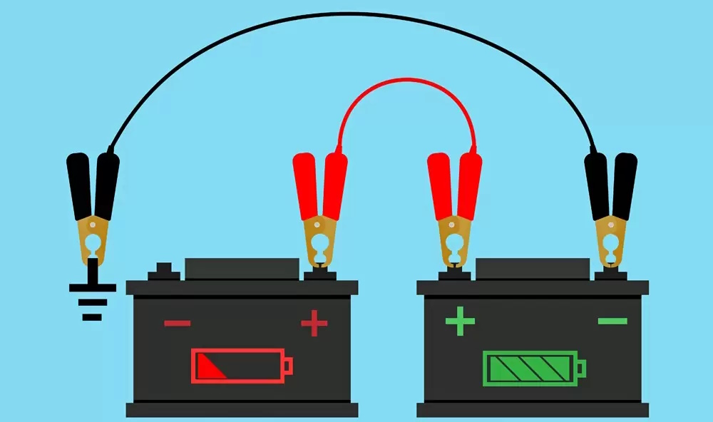 راه های روشن کردن خودرو با باتری خالی