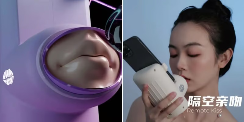 Remote Kiss وسیله ای برای بوسیدن عزیزان از راه دور