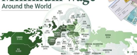 حداقل دستمزد کارگران در کشورهای مختلف چقدر است؟ + اینفوگرافیک
