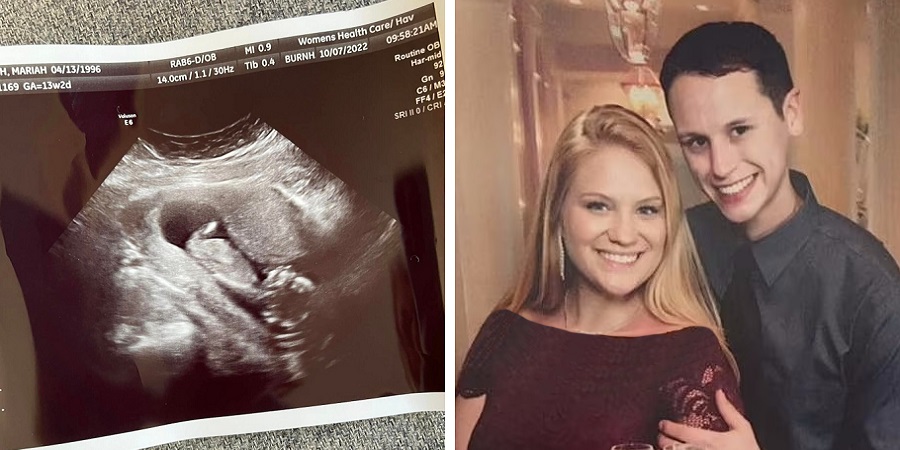 زن آمریکایی ۲ سال بعد از مرگ شوهرش از او باردار شد!