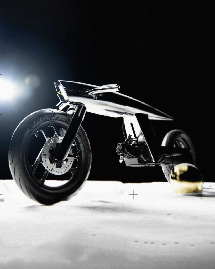  موتورسیکلت آینده نگر Eve Odyssey الهام گرفته از ناسا + ویدیو