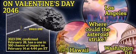 برای ولنتاین ۲۰۴۶ برنامه ریزی نکنید! برخورد سیارکی به اندازه برج پیزا با زمین در روز عشاق
