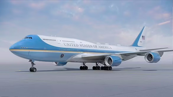 رونمایی از هواپیمای جدید رییس جمهور ایالات متحده
