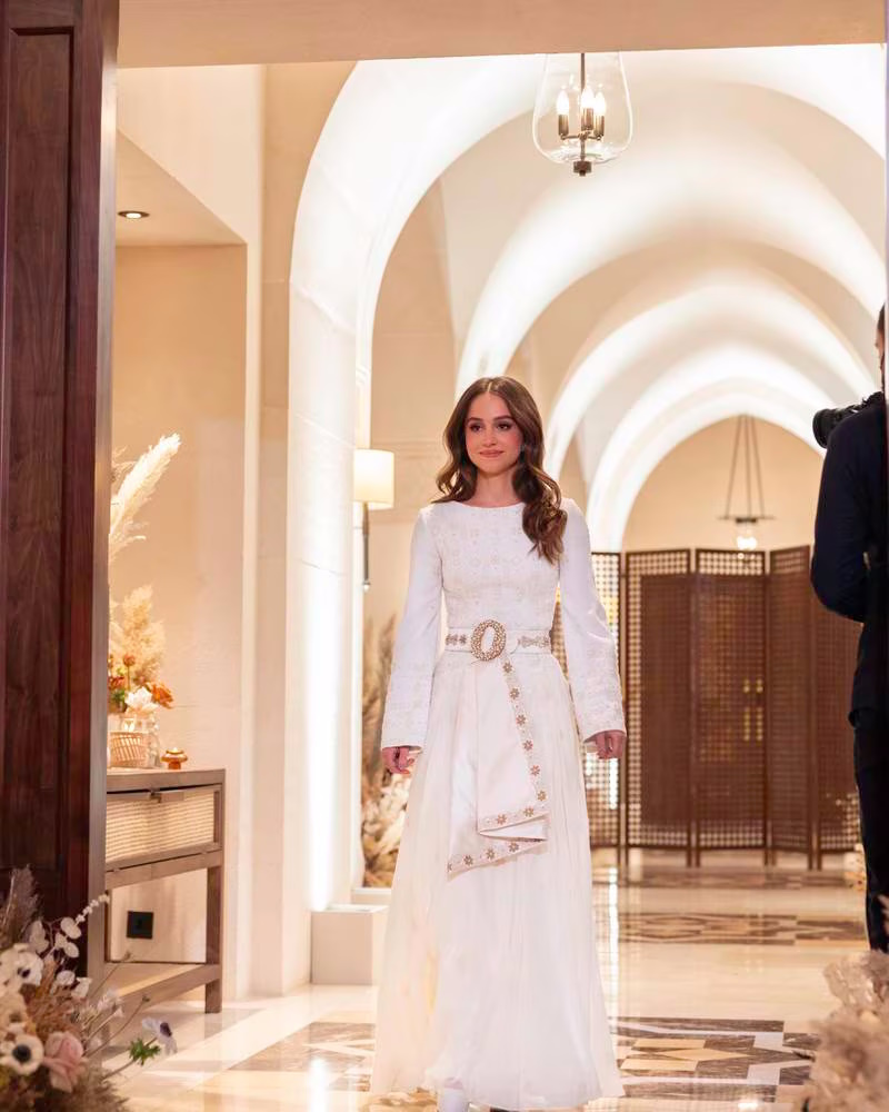 جشن عروسی دختر پادشاه اردن + ویدیو و تصاویر